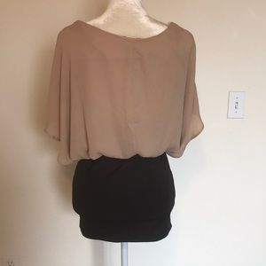La Scala Dresses - Mini dress with belt. La Scala Dresses - Mini dress with belt.